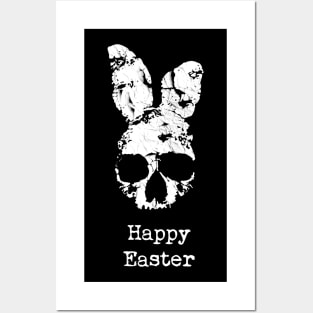 Happy Easter Skull Posters and Art